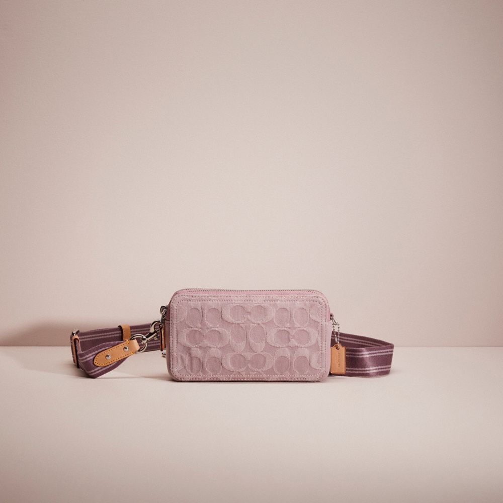 Coach Restored Kira Crossbody In Signature Denim Purses